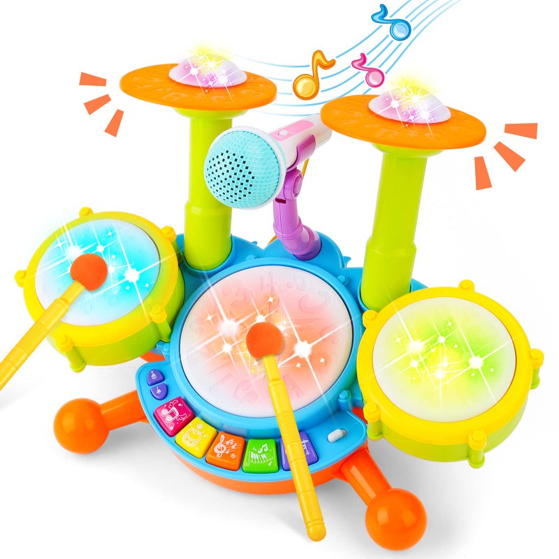 deAO Drum Set for Kids