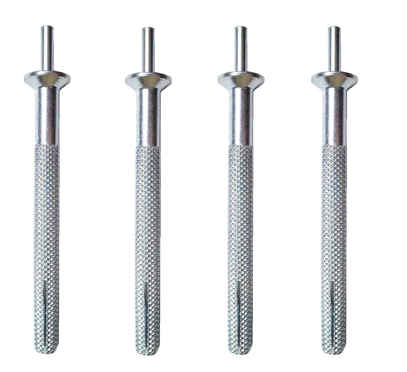 LOVELY ® 12X125 MM Clamp Head (CH) Fastener/Anti Theft Fastener/Permanent Fixing Anchor/PATENT Fastener Set of 4 Pcs. - Image 1