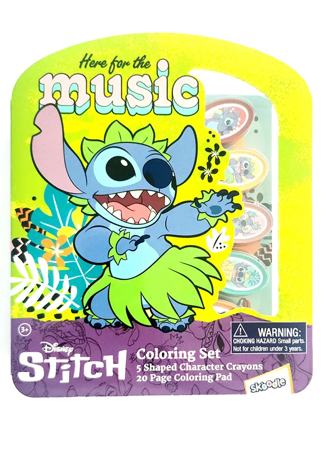 ديزني Stitch Coloring Set