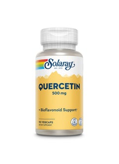 Quercetin 500 Mg Supports Sinus Respiratory Immune Function & Normal Healthy Uric Acid Levels 90 Vegcaps
