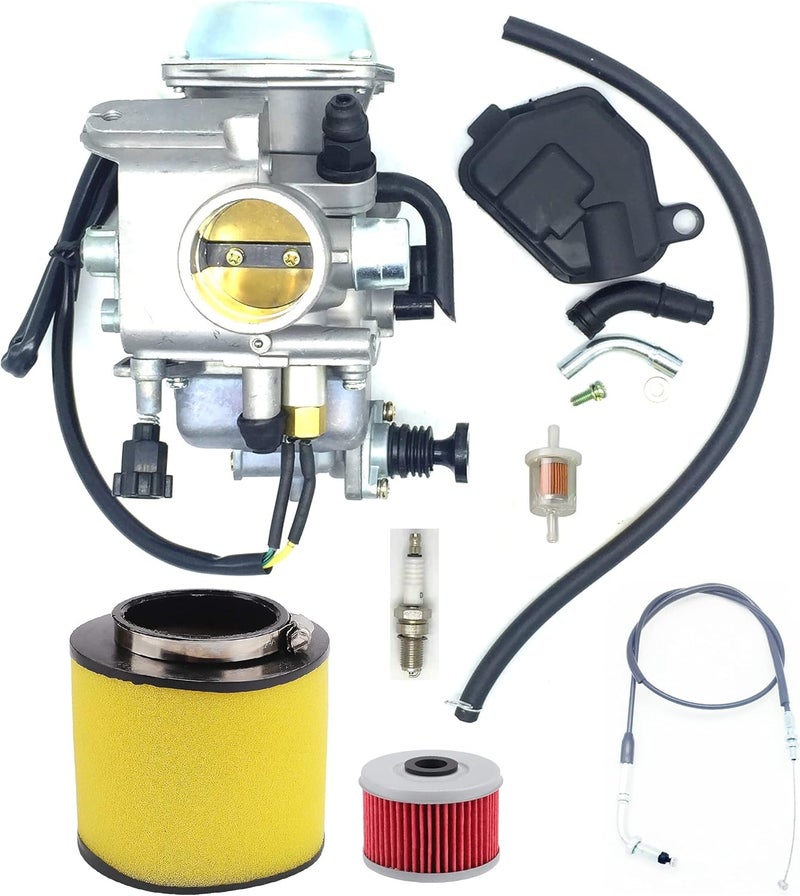 MDAIRC Carburetor Replacement for Honda 350 Rancher TRX350TM/TE 2000-2006 with Heater - Image 1