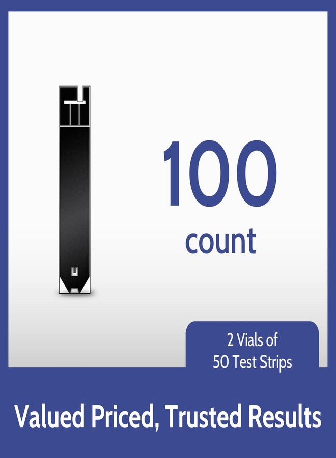 AgaMatrix Presto Test Strips, 100 Count (Pack of 1) | Use with AgaMatrix Presto Blood Glucose Monitor Only | Not for use with Other Meters | 1 Box, 100 Diabetes Test Strips - Image 5