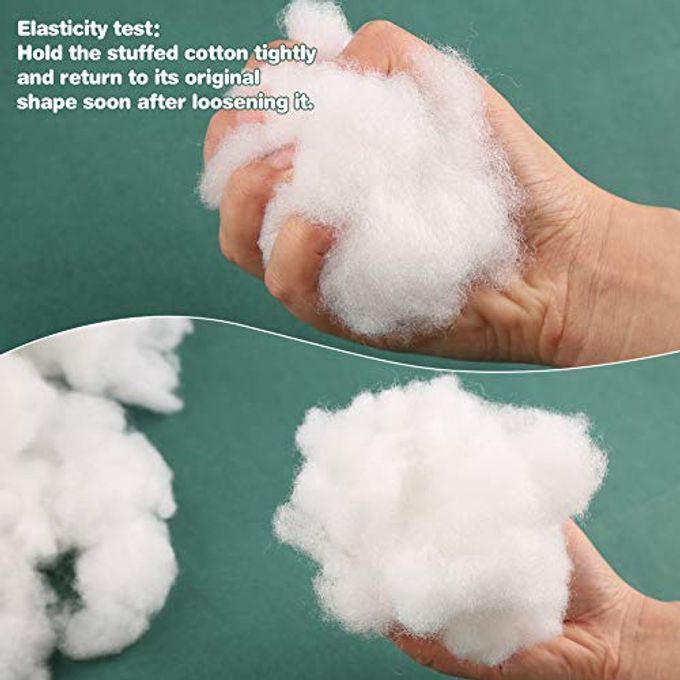 Bupete 7oz-70.5oz Stuffing for Stuffed Animals, Stuffing for Crafts Crochet Stuffing,Stuffing for Crochet, Polyester Fiber Fill Resilience for Fill Fiber Animal Stuffing - Image 3