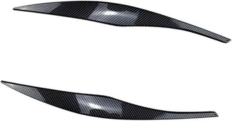 DEMULAX Carbon Look Headlight Eyebrow for BMW 3-Series - Image 1