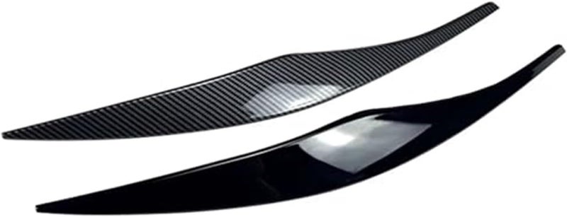 DEMULAX Carbon Look Headlight Eyebrow for BMW 3-Series - Image 4