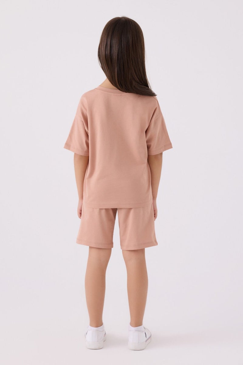 U.S. Polo Assn. Girls Cappuccino Bermuda Set  - Image 5