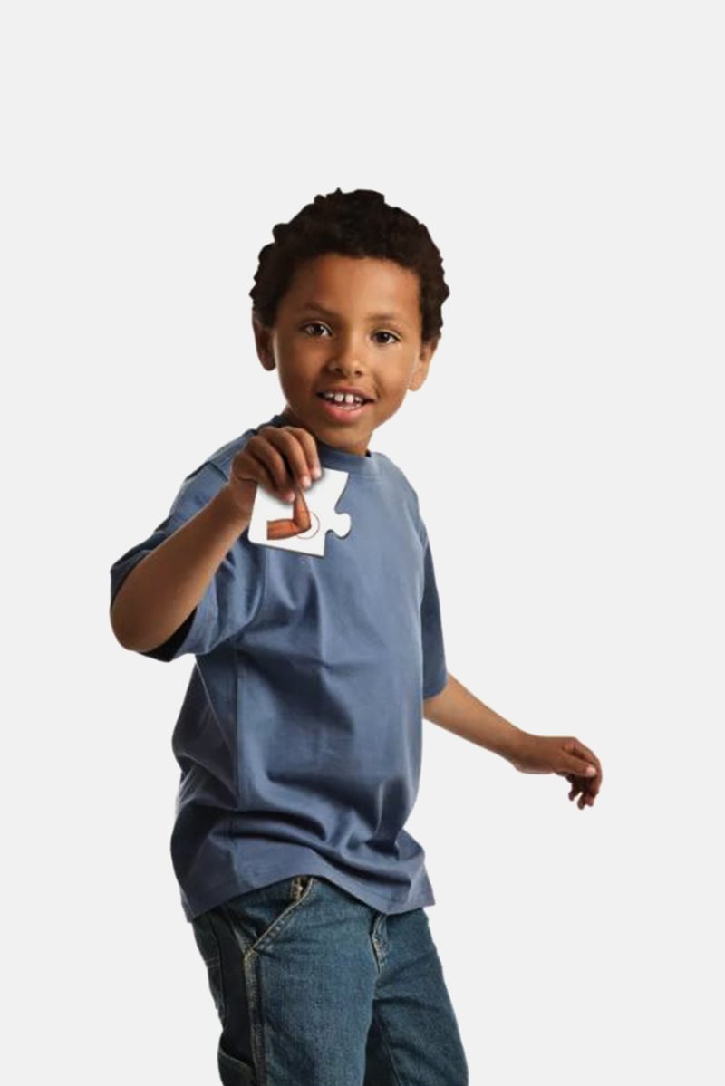 THE LEARNING JOURNEY 30 Pairs Match It All About Me Body Parts Picture Puzzles, White Combo - Image 3