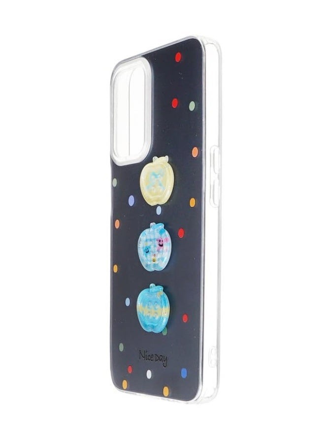 Plastic Back Cover For Oppo A54 4G, Multi Color - Image 3