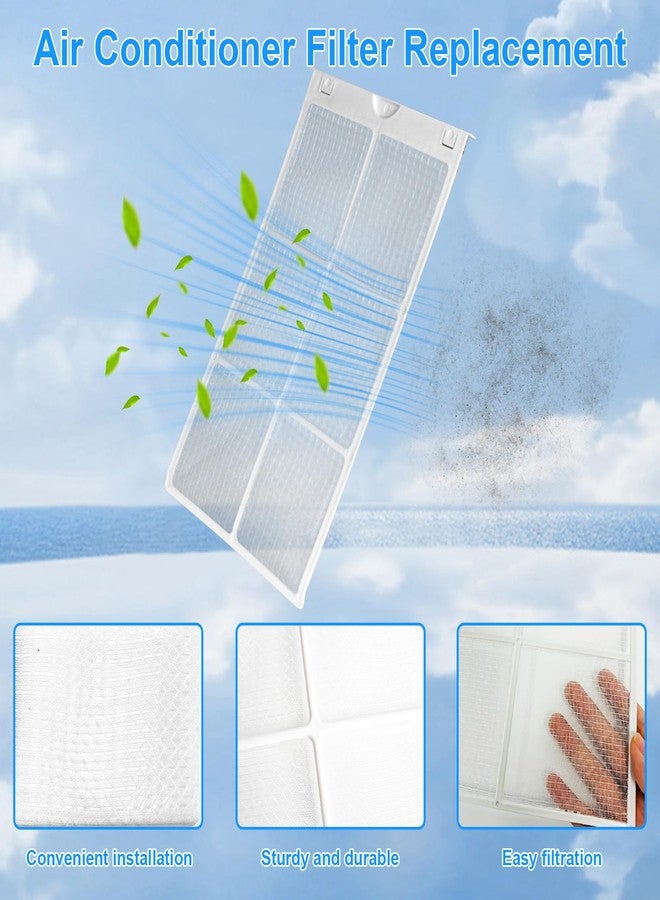ulapithi WJ85X21746 Air Conditioner Filter Compatible with GE Air Filter Replacement Parts Model for AHQ06LYW1 AHQ06LYQ1 AHR05LWQ2 AHTC05AAW1 Replaces AP6280063 4588851 A0010209471 PS12171954 (1 Pack) - Image 3