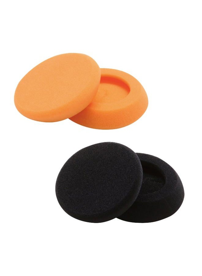 Yaxi EARPADS for Koss PORTAPRO 2Pairs (Orange+Black) - Image 1
