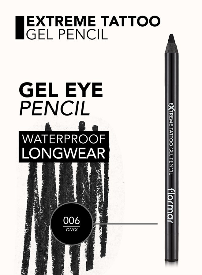 flormar Extreme Tattoo Gel Pcl-06 Onyx - Image 5