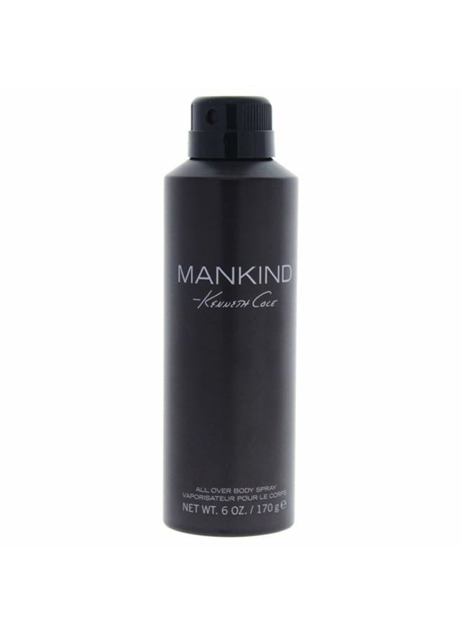 Kenneth Cole Mankind Body Spray for Men, 6.0 Fl. Oz.  - Image 1