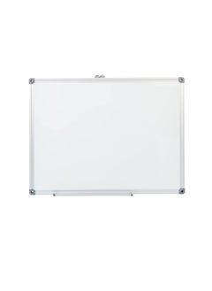 Maxi Maxi Single Sided Magnetic Whiteboard / Dry Erase Board 45X60 cms With Aluminium Framed, White, 4560  - Image 2