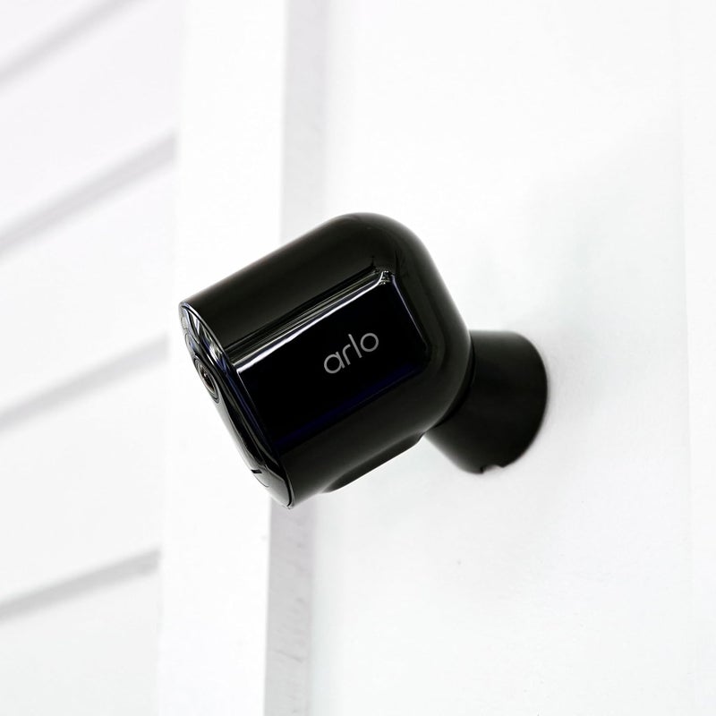 Arlo Magnetic Wall Mounts - Arlo Certified Accessory - Set of 2, Indoor or Outdoor Use, Works with Arlo Ultra, Ultra 2, Pro 3, Pro 4 and Pro 3 Floodlight Cameras, Black - VMA5001 - Image 5