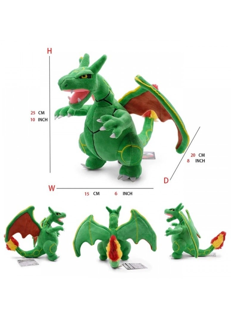 Bluejw 1-Piece Pocket Monsters Figure Charizard Plush Toys 25cm - Image 4