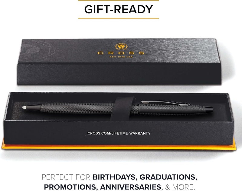 Cross Classic Century Refillable Ballpoint Pen, Medium Ballpen, Includes Premium Gift Box - Brushed Black - Image 5