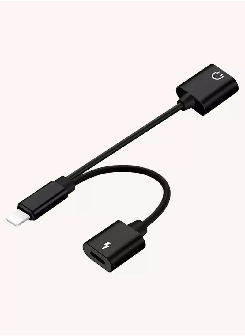 Generic 2 In 1 Charger Cable Adapter  - Image 1