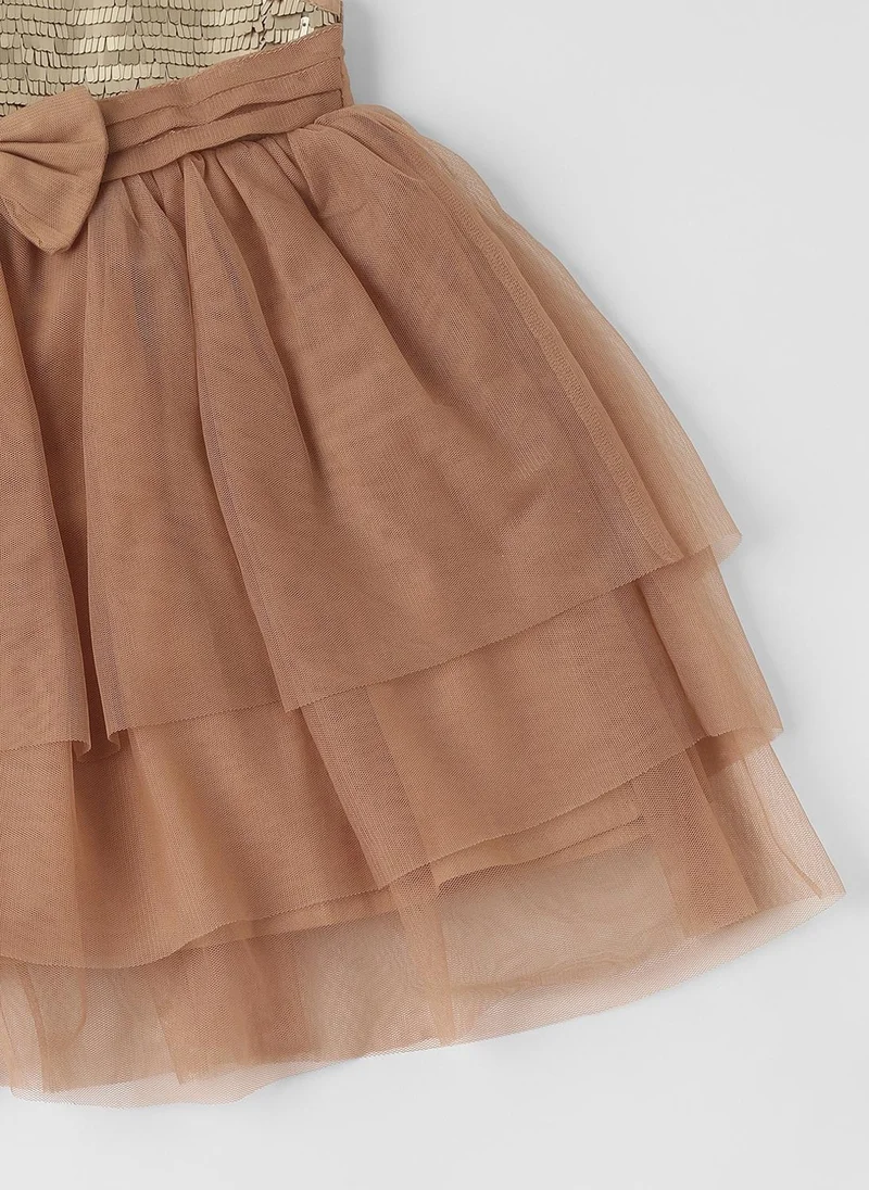 Nautinati Tulle Sequin Dress