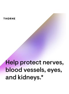 Thorne Diabenil Dietary Supplement 90 Capsules  - Image 4