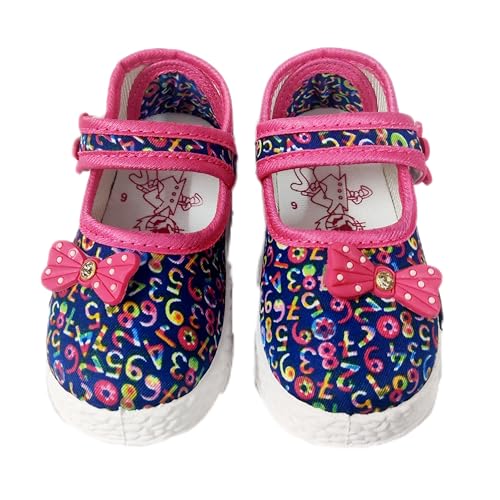 Coolz Girls Ballerina and Shoes Combo (2 Pairs) for 1-4 Years (Cute-1-Magenta Bellies and Pogo-2a-Black Shoes, 18 Months) - Image 3