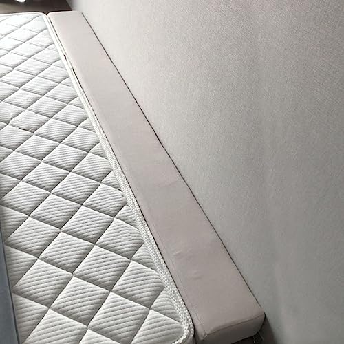 SAMTY Bed Filler for headboard Space Queen Gap Filler Bolster Pillow Stopper for Sofa Crack Filler Between Headboard and Mattress 59x4x4 Inch - Image 1