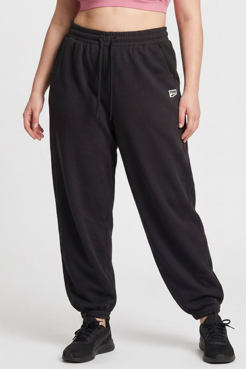 PUMA Women Relaxed Fit Training Sweatpants, Black - Image 1