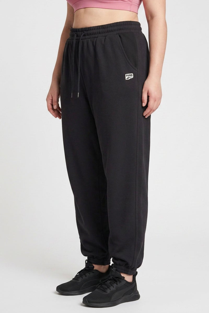 PUMA Women Relaxed Fit Training Sweatpants, Black - Image 3