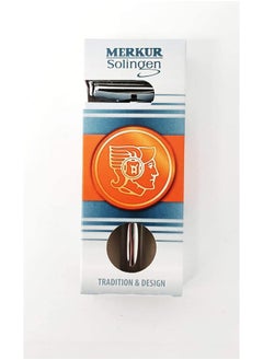 Merkur FUTUR 701 Adjustable Double Edge Safety Razor - Bright Chrome | Adjustable Razor With Dial | Made in Germany | Plastic-Free | Snap-On Cap Design | Straight Bar  - Image 3