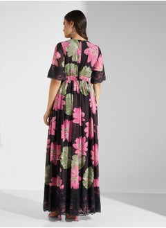 Floral Print Maxi Dress - pzsku/ZE4998BD8AE980541EB98Z/45/_/1739180258/4ceb359b-cc3d-4674-a126-28da230ca952