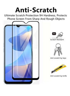 ZOOMEE 9H Full Coverage Tempered Glass Screen Protector For Oppo A57 Clear/Black  - Image 3