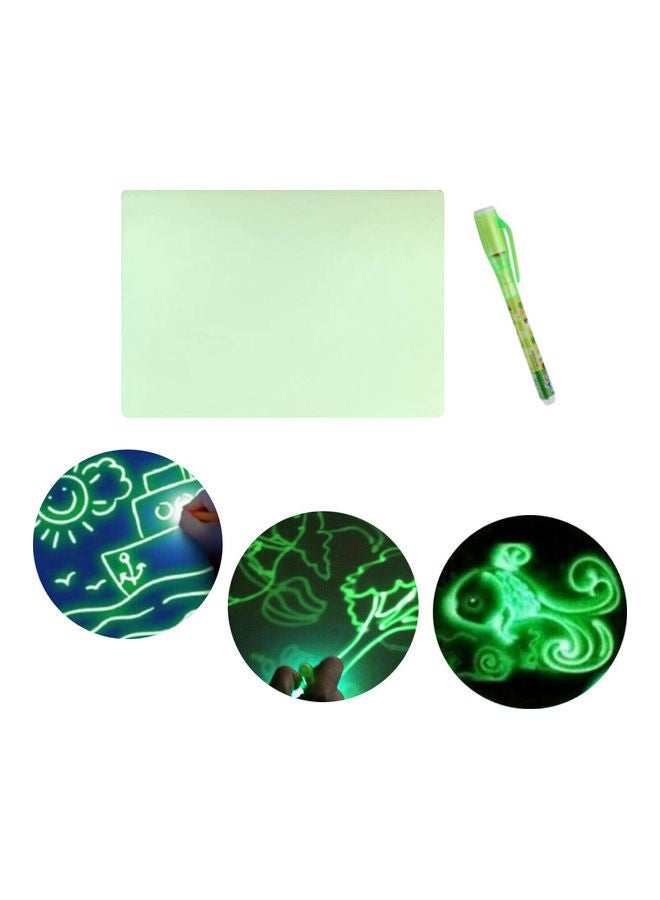 NIBEMINENT LED Luminous Drawing Board with Fluorescent Pen - Image 1
