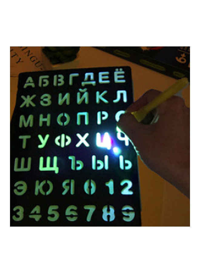 NIBEMINENT LED Luminous Drawing Board with Fluorescent Pen - Image 2