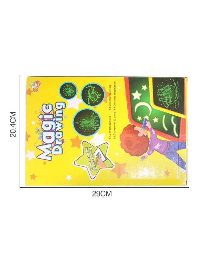 NIBEMINENT LED Luminous Drawing Board with Fluorescent Pen - Image 4