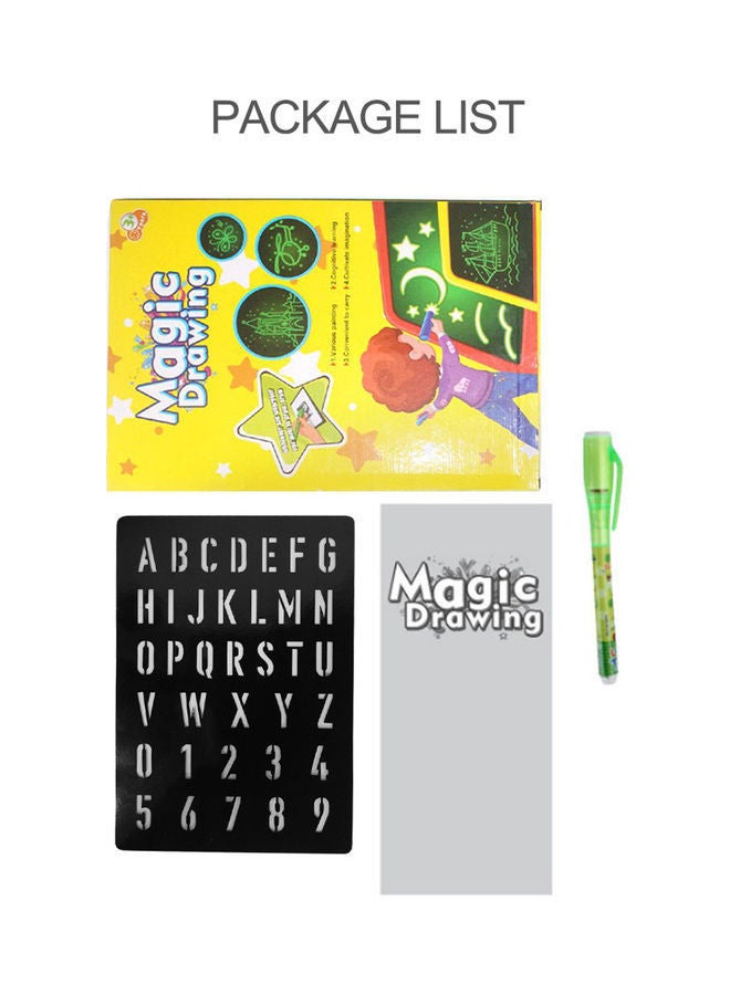 NIBEMINENT LED Luminous Drawing Board with Fluorescent Pen - Image 3