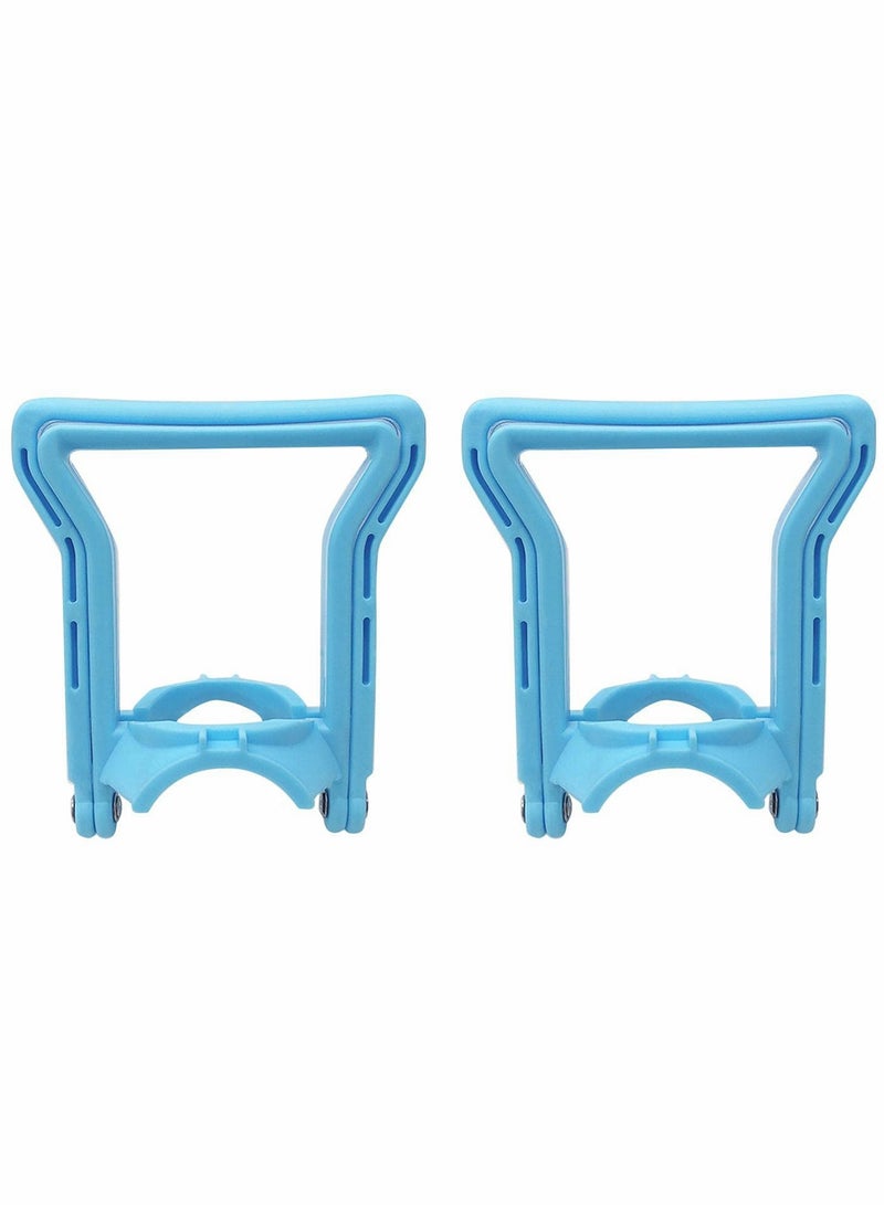 Excefore Water Bottle Carrier Lifter, 2 Pcs Multifunctional Advanced Ergonomic 5 Gallon Water Bottle Handle, 5 Gallon Advanced Ergonomic Drinking Water Bottle Handle Anti-Slip Easy to Carry (Blue) - Image 1