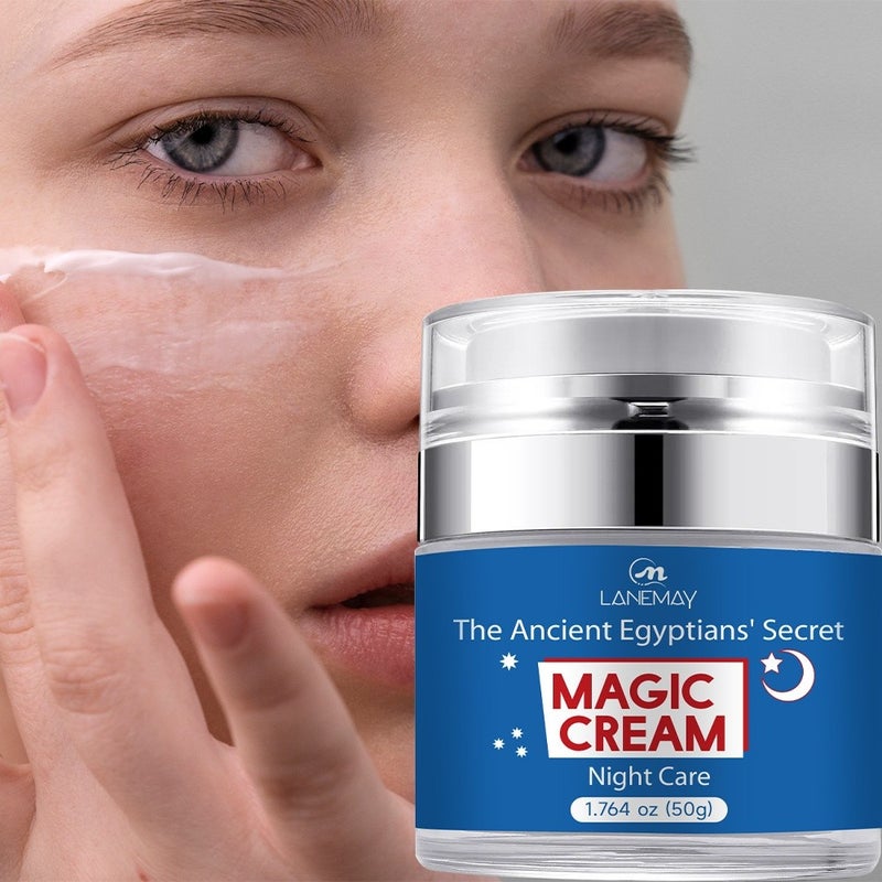 Magic Night Cream 50g - Hydrating, Moisturizing, Anti-Wrinkle Facial  Serum - Image 1
