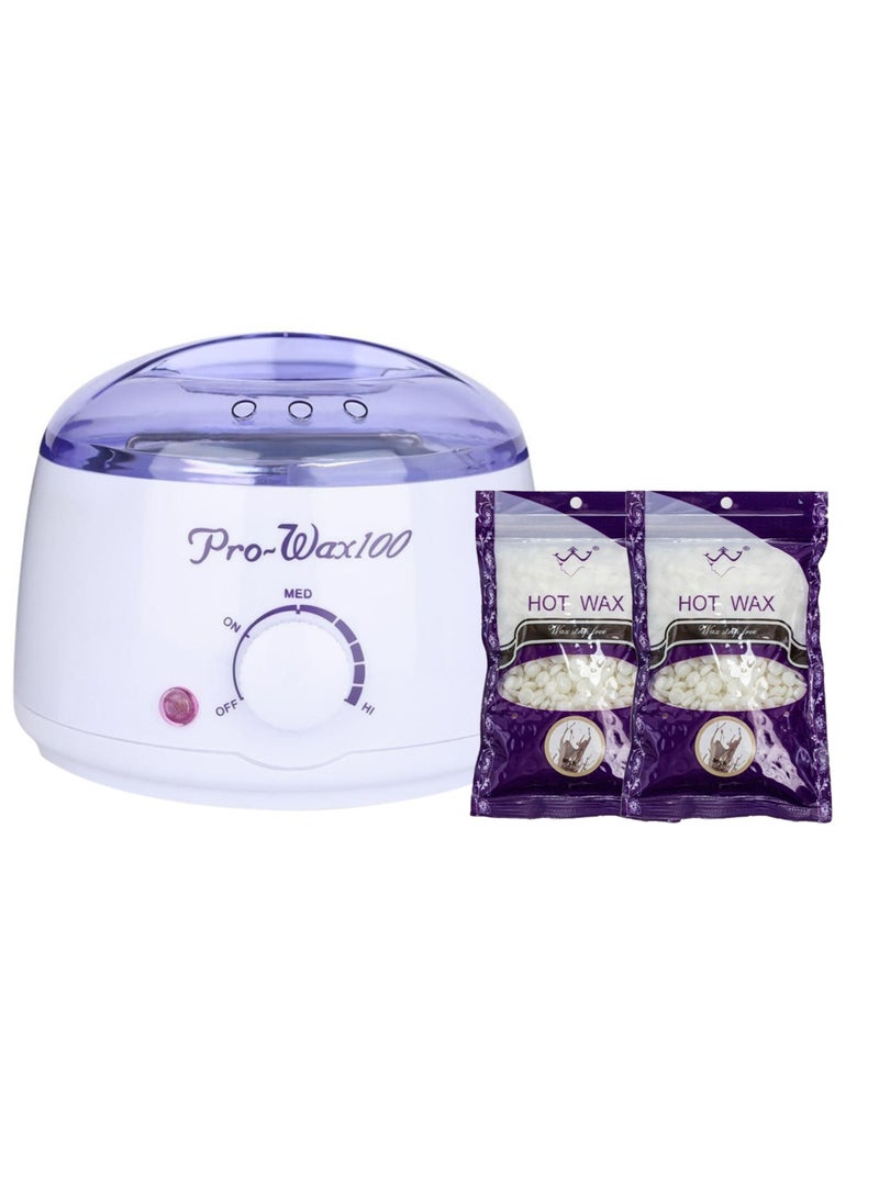 Pro-Wax100 Wax Heater With 2pcs Hot Wax - Image 1