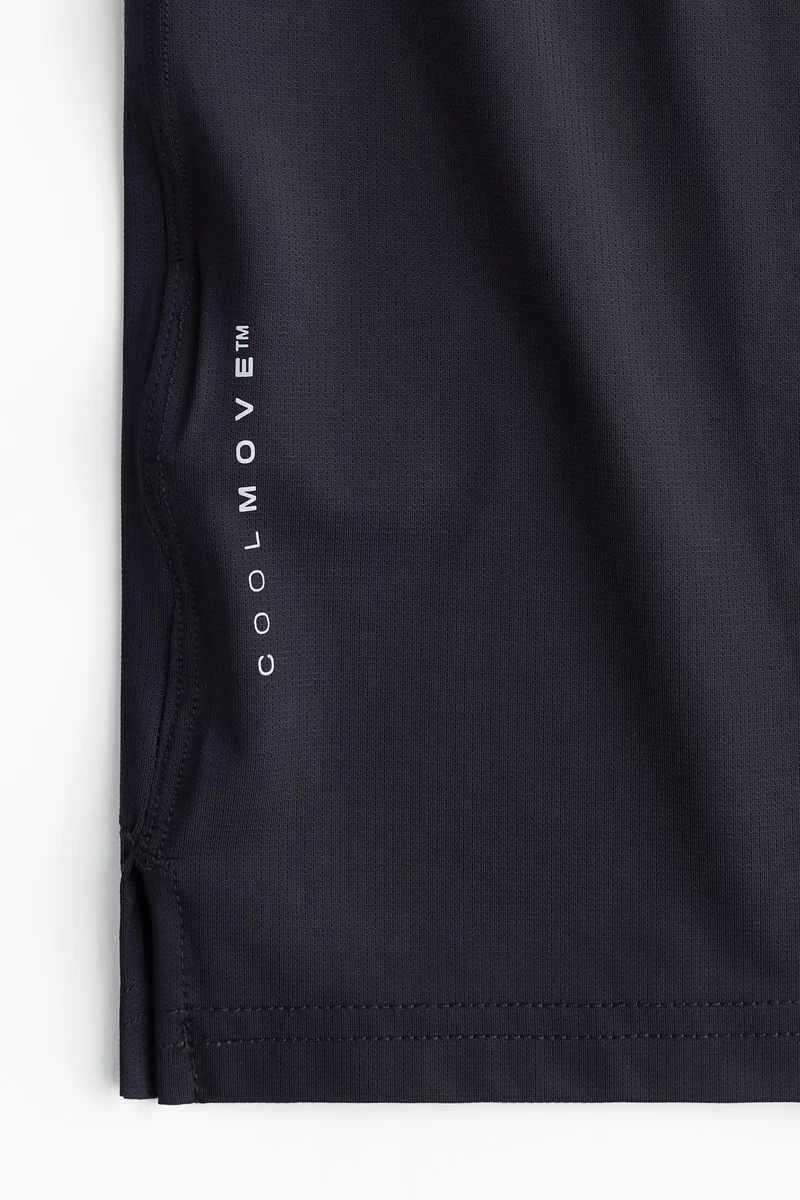 H&M  Muscle Fit Sports T-shirt with CoolMove™ for Men | Best Price UAE