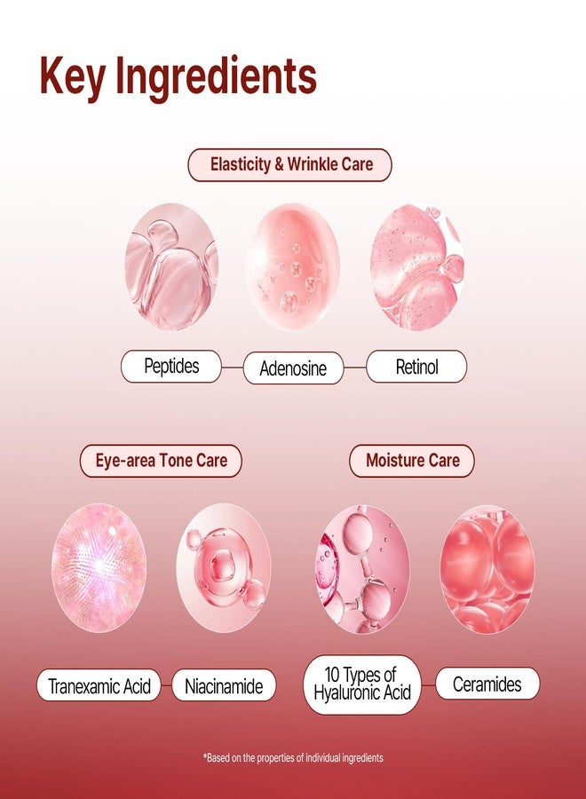 افكا كريم العين AVCA Peptide مع حمض الترانيكساميك - كريم كوري لمنطقة تحت العين لعلاج الهالات السوداء والخطوط الدقيقة وشد البشرة - يحتوي على الريتينول والنياسيناميد وحمض الهيالورونيك، 30 مل (1.01 أونصة سائلة) - Image 4