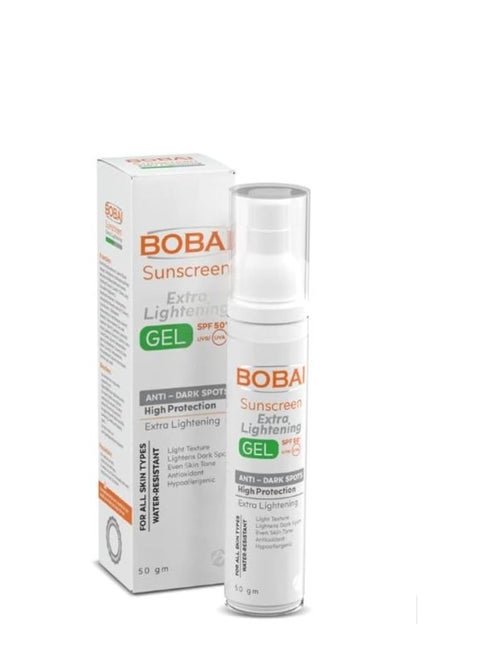 Bobai sunscreen extra lightening gel spf 50