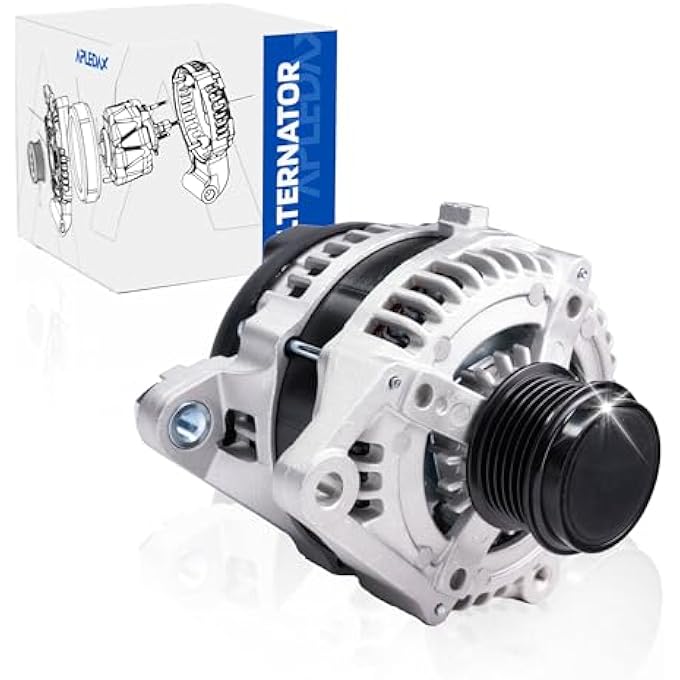 APLEDAX High Output Alternator For/TOYOTA Camry 2012-2015 for/RAV4 2009-2012 For/Scion Tc 2011-2016 12V 100Amp 6-Groove Pulley Upgraded 27060-36010 11402N - Image 1