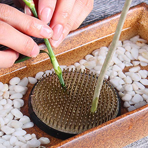 Groupcow Flower Frog Round Holder for Arrangements 2.4" Inch - Image 5