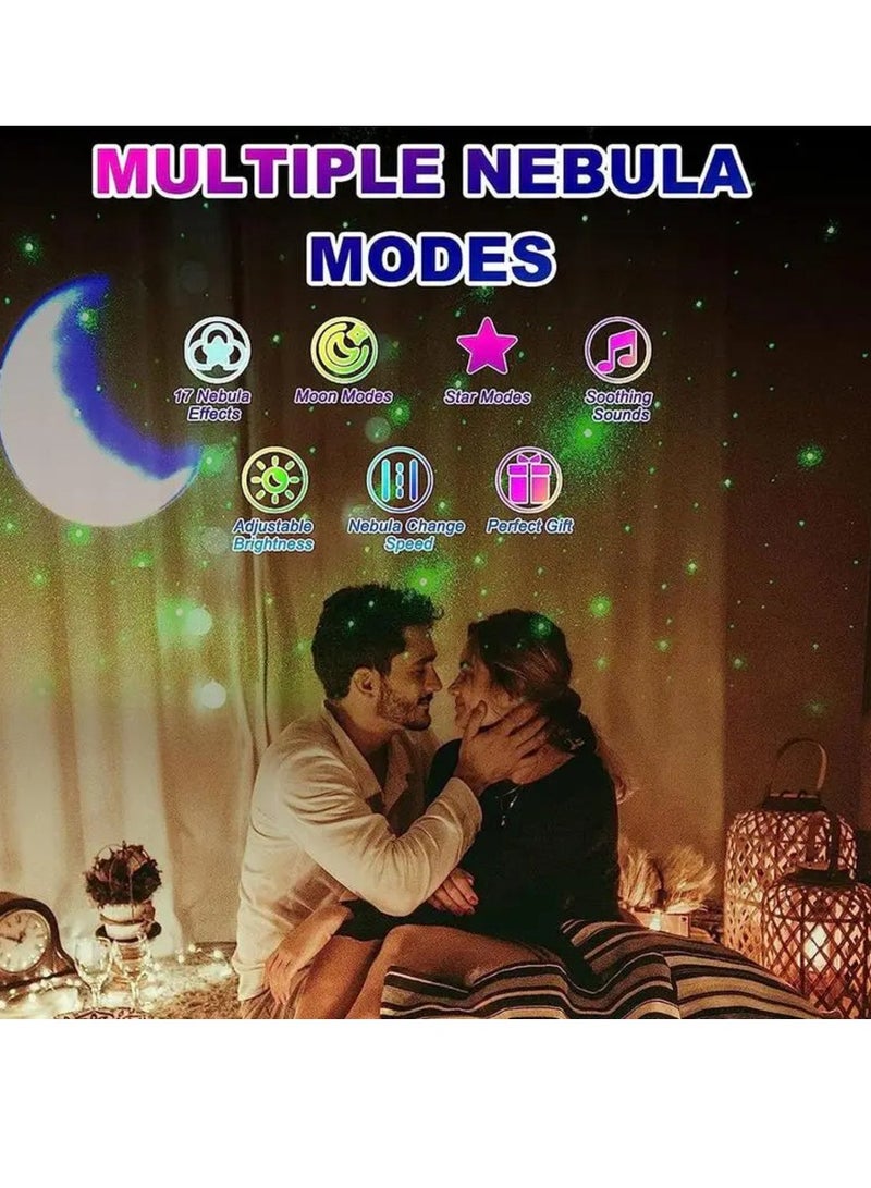 Remote Controlled 360° Rotating LED Astronaut Star Light Projector for Kids - Starlight Night Light with USB Cable for Bedroom - Image 3