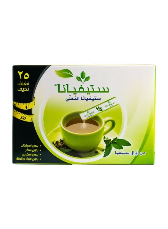 سكر استيفيانا محلى 25 ظرف