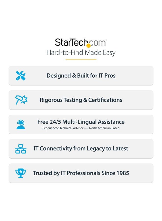 Startech.com 3ft (91cm) USB to Type M Barrel Cable, USB to 5.5mm 5V DC Power Cable, Molded USB to Barrel Jack 5V DC Plug - Image 4