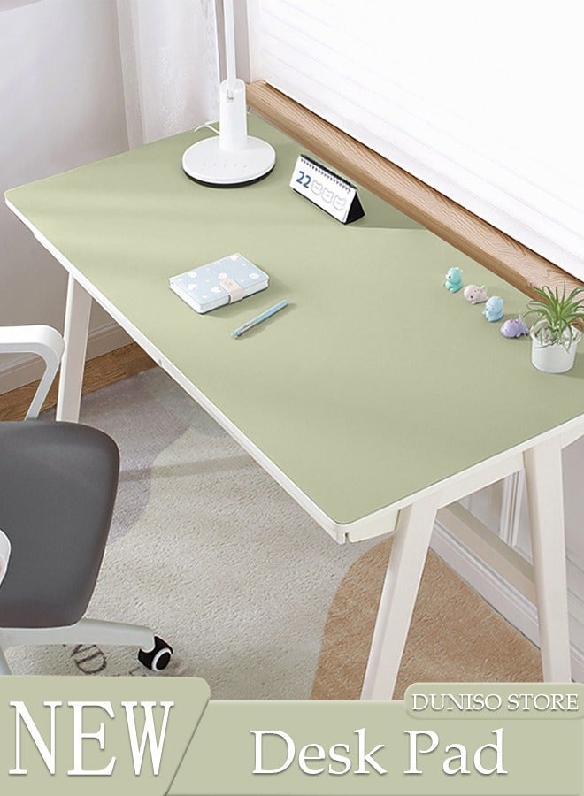 DUNISO Desk Pad Protector Mat, Dual Side PU Leather Desk Mat, Laptop Mat, Desk Protecor Mat, Large Mouse Pad Waterproof Desk Organizers Office Home Table Decor Gaming Writing Mat Smooth - Image 1