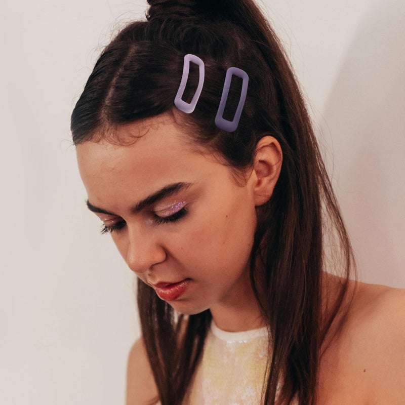Cptots 20 PCS Small Rectangle Hair Barrettes For Women Non Slips Snap Clips For Thin Fine Hair, Matte Multi-colored,1.97 x 0.55Inch - Image 4
