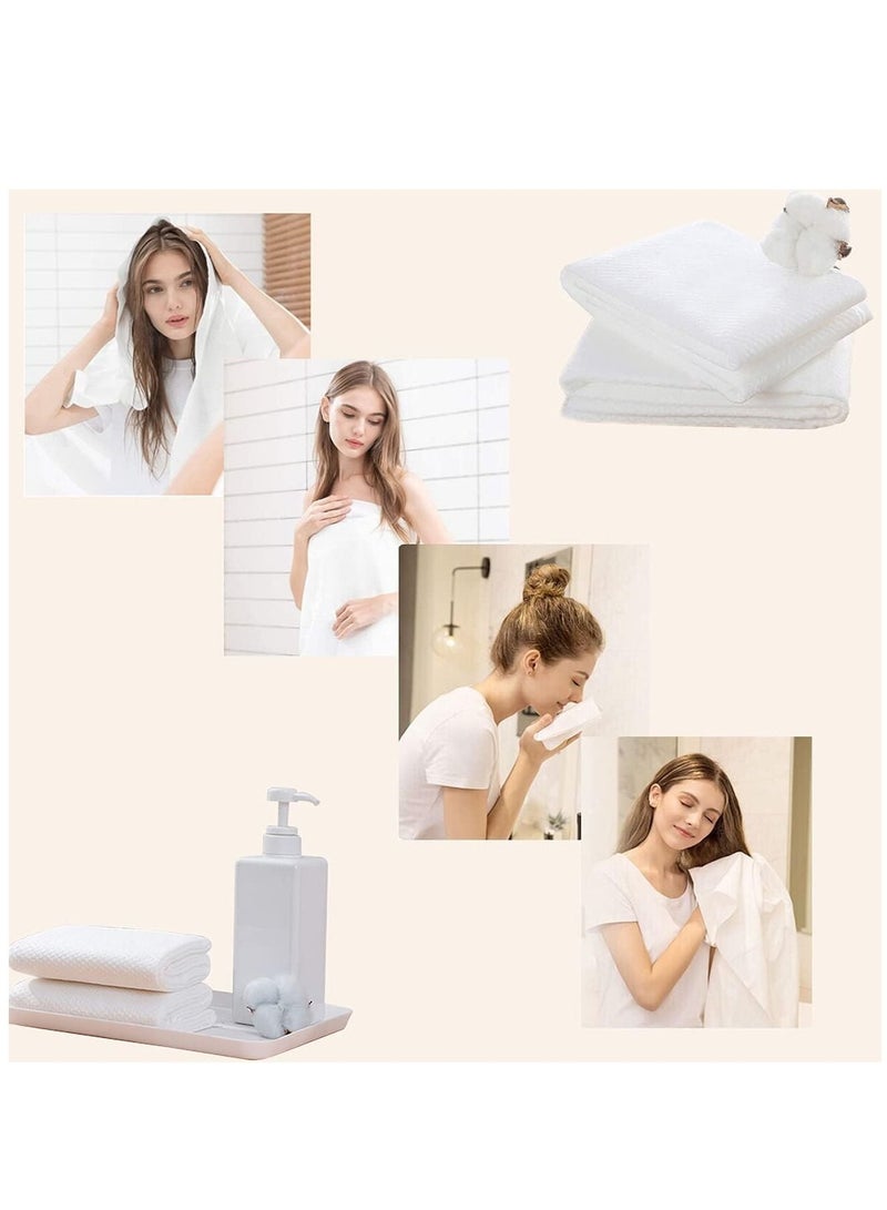 Arabest 25 Pack Disposable Bath Towels, Pure Cotton Body Towel with Powerful Water Absorption, Portable Travel Towel for Travel,Hotel, Trip, Camping, 70 * 140cm - Image 5