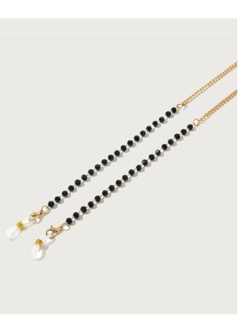 Women Eyeglasses  Golden  Chain - Black Crystal  Also Use As Necklace - pzsku/ZE49A66837263D288FF61Z/45/_/1733703741/a0f86053-c5e4-4850-869a-e66e0679ae65