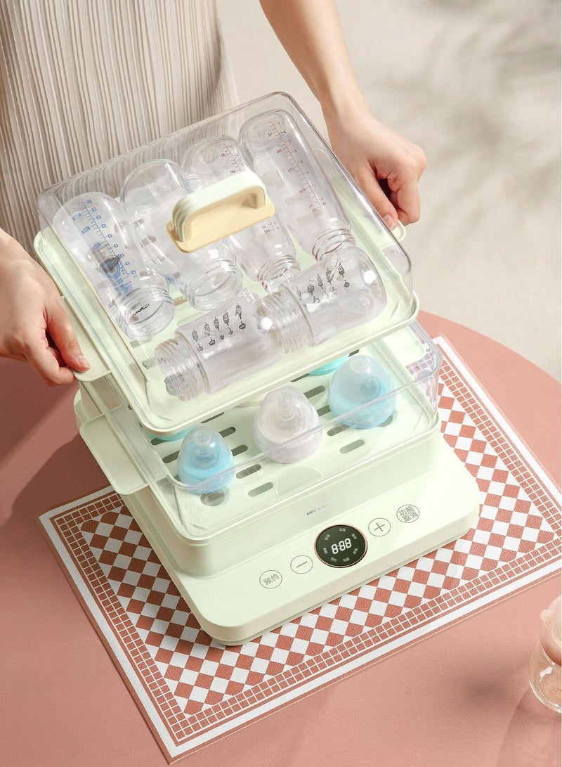 لينرود جهاز طهي بالبخار 3 ادوار من لينرود، سعة 24 لتر، ستانلس ستيل مع اغلاق اوتوماتيك، 1200 واط - Image 2